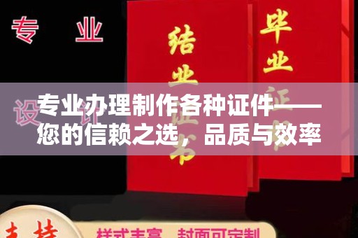 冀州专业办理制作各种证件——您的信赖之选，品质与效率的完美结合